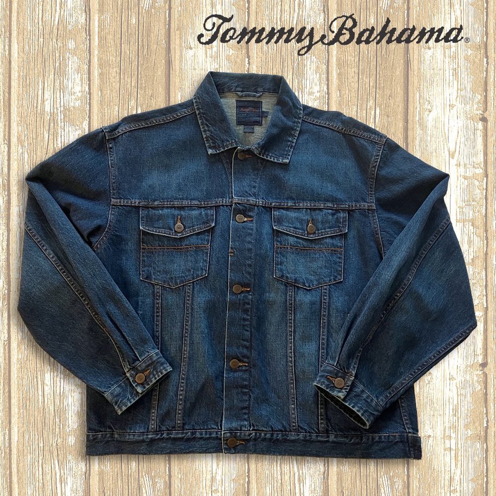 Tommy Bahama Indigo Palms Denim Jacket